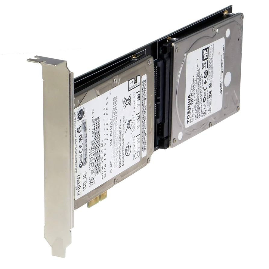 Amazon.co.jp: Sedna PCI Express (PCIe) デュアル2.5インチSATA